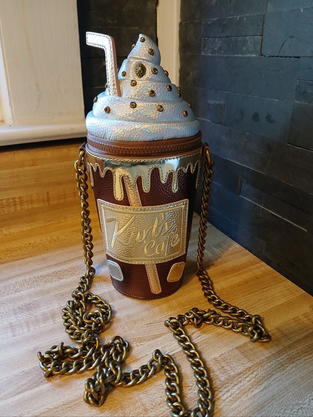 Kurt Geiger NWT Iced Coffee Crossbody W/Dustbag COLLECTABLE